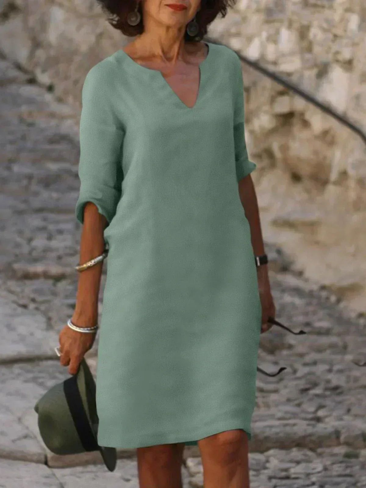 Beatrice™ | Vestido Elegante con Escote en V Refinado