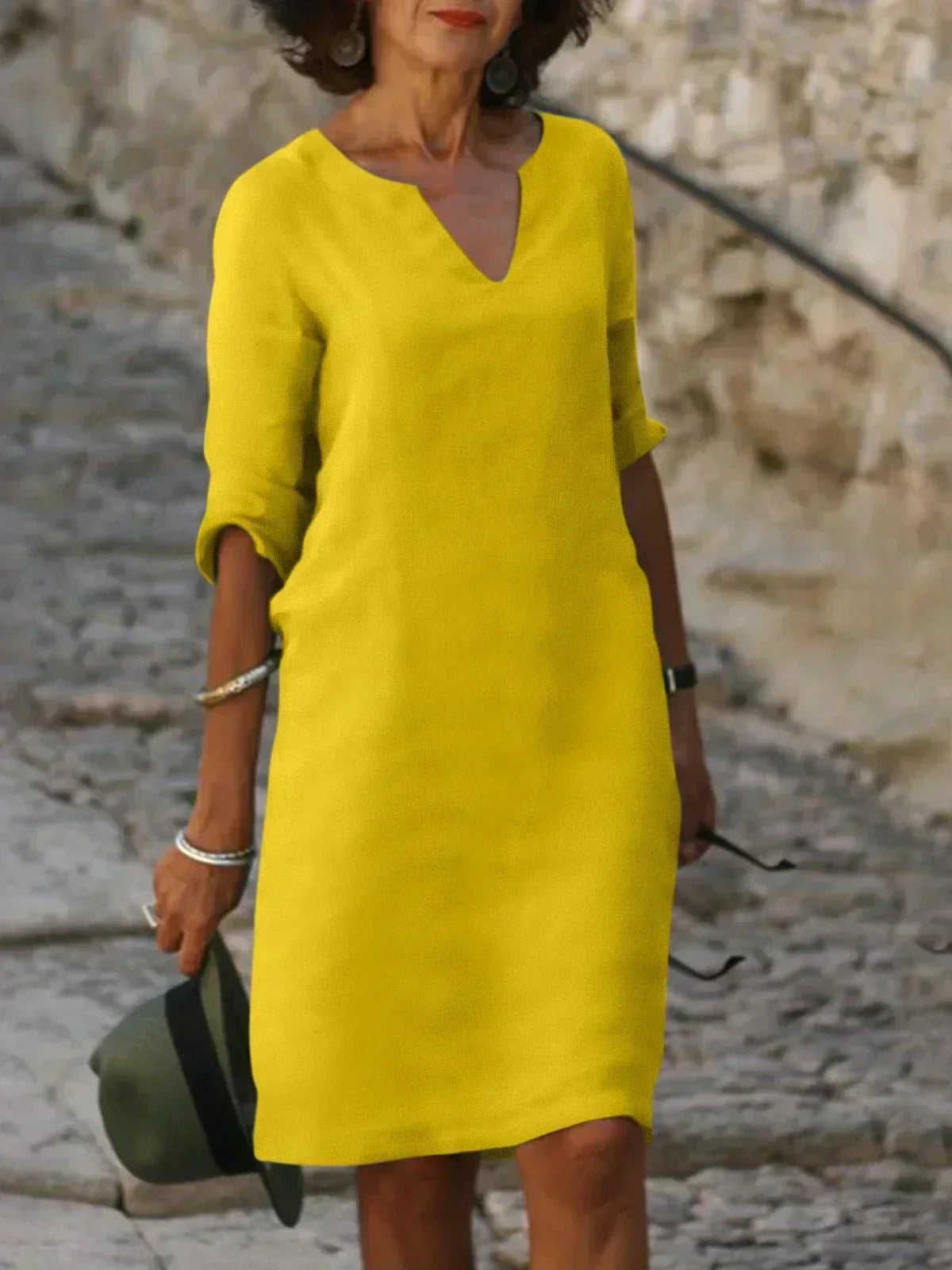 Beatrice™ | Vestido Elegante con Escote en V Refinado