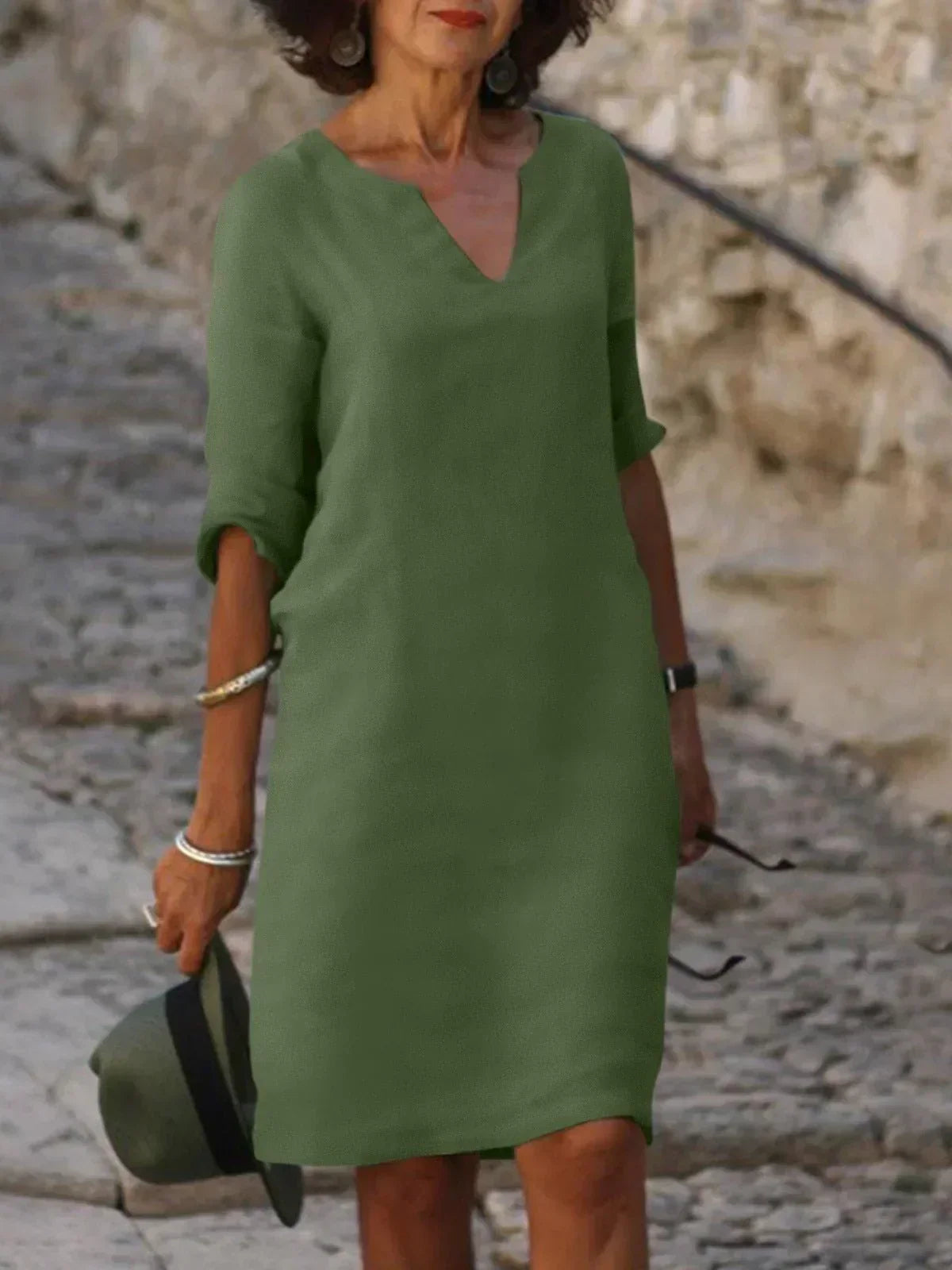 Beatrice™ | Vestido Elegante con Escote en V Refinado