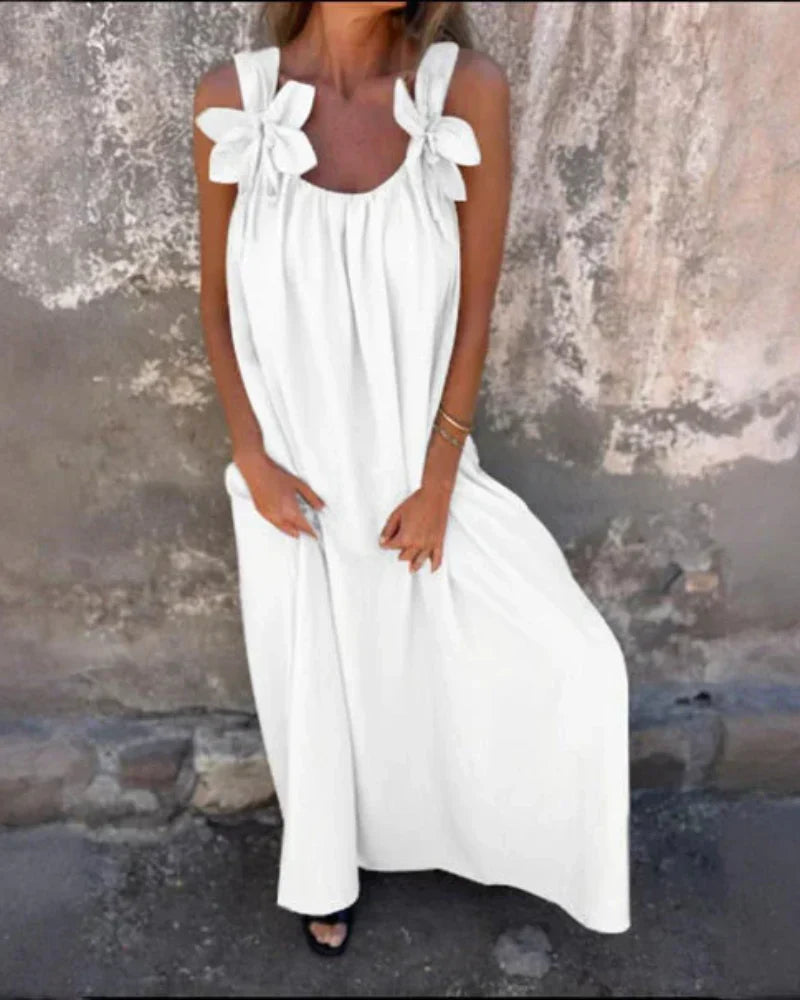 Saskia™ | Maxi Vestido con Estampado Floral