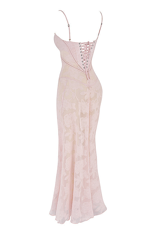 Paulette™ | Elegante Vestido Largo con Corsé