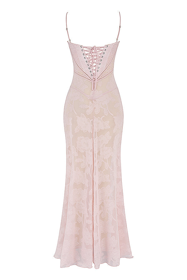 Paulette™ | Elegante Vestido Largo con Corsé