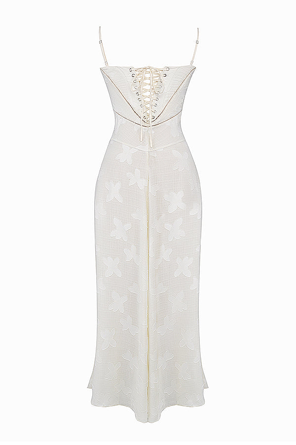 Paulette™ | Elegante Vestido Largo con Corsé