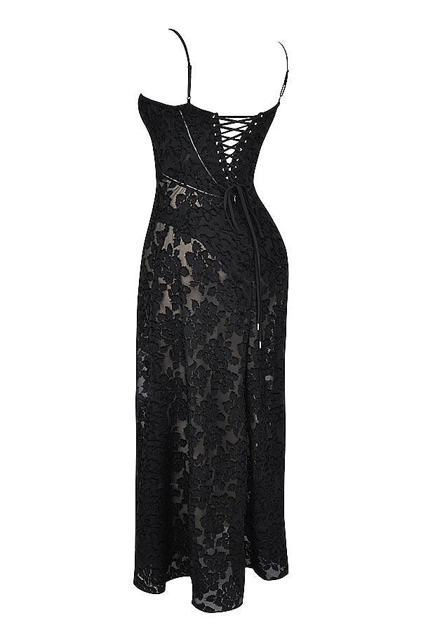 Paulette™ | Elegante Vestido Largo con Corsé