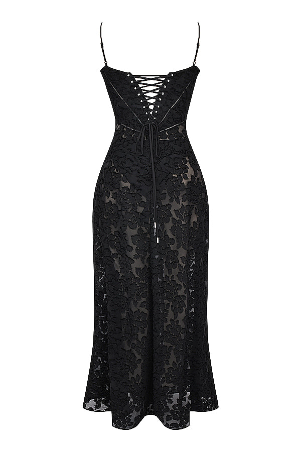 Paulette™ | Elegante Vestido Largo con Corsé