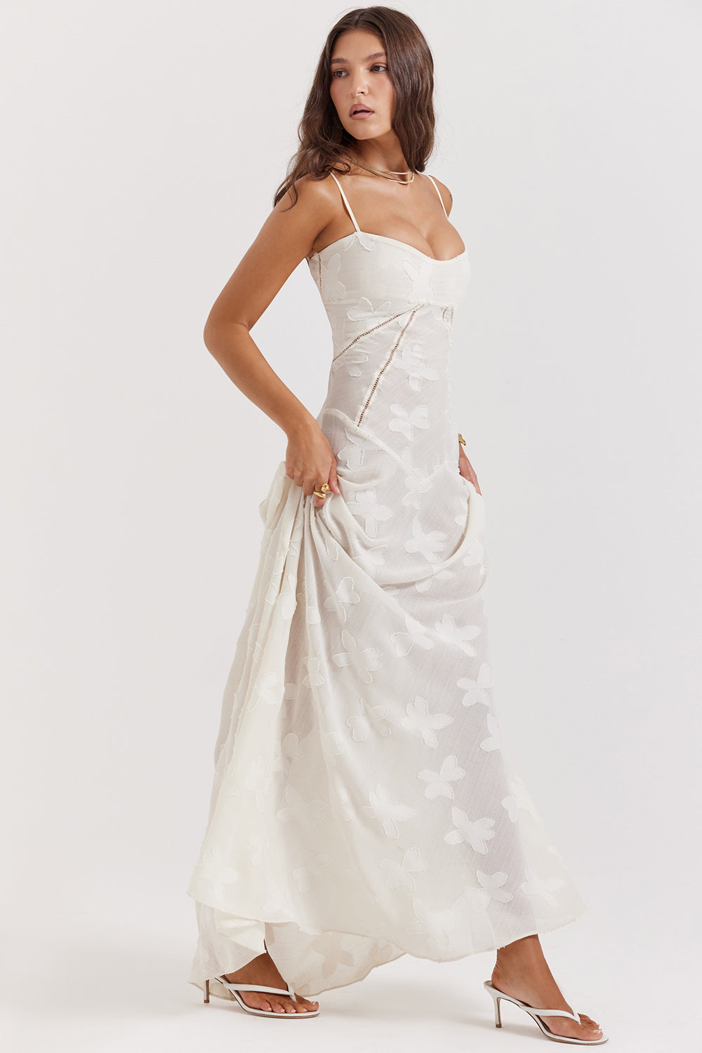 Paulette™ | Elegante Vestido Largo con Corsé