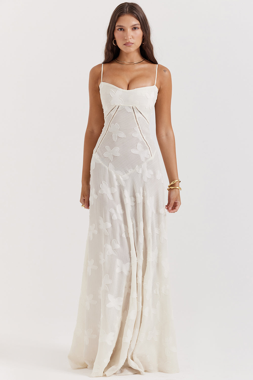 Paulette™ | Elegante Vestido Largo con Corsé