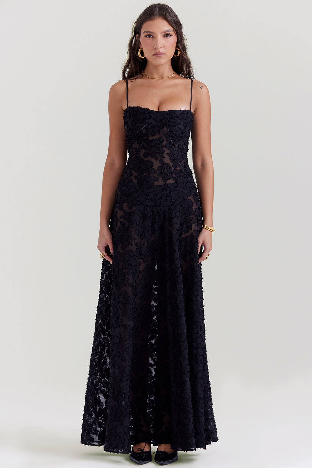 Paulette™ | Elegante Vestido Largo con Corsé