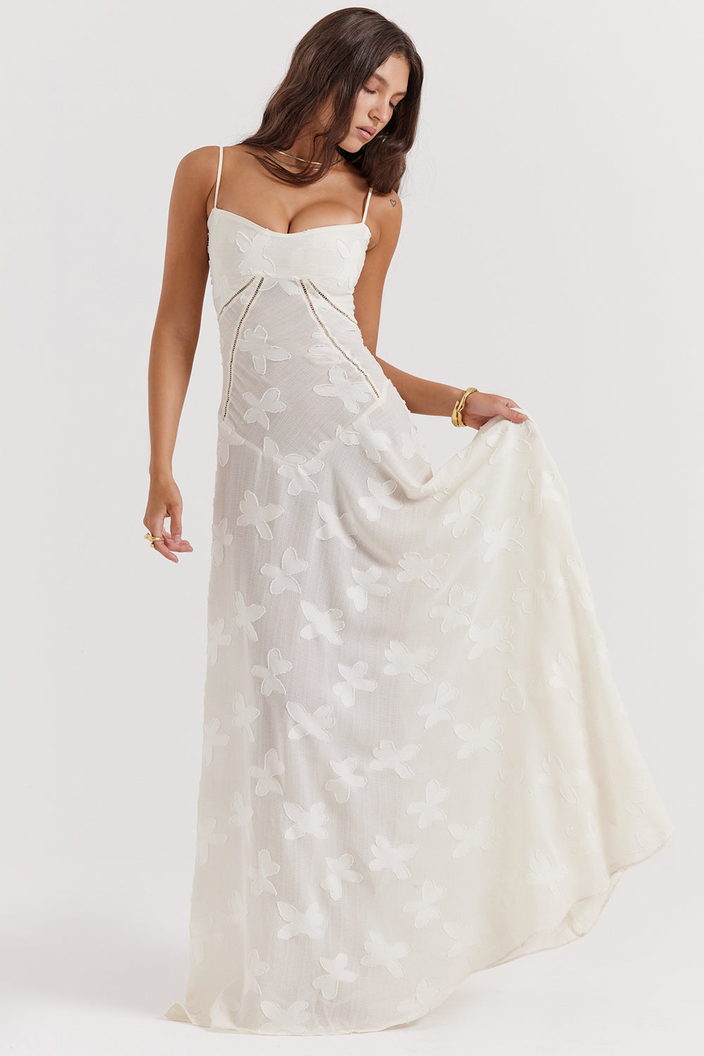 Paulette™ | Elegante Vestido Largo con Corsé