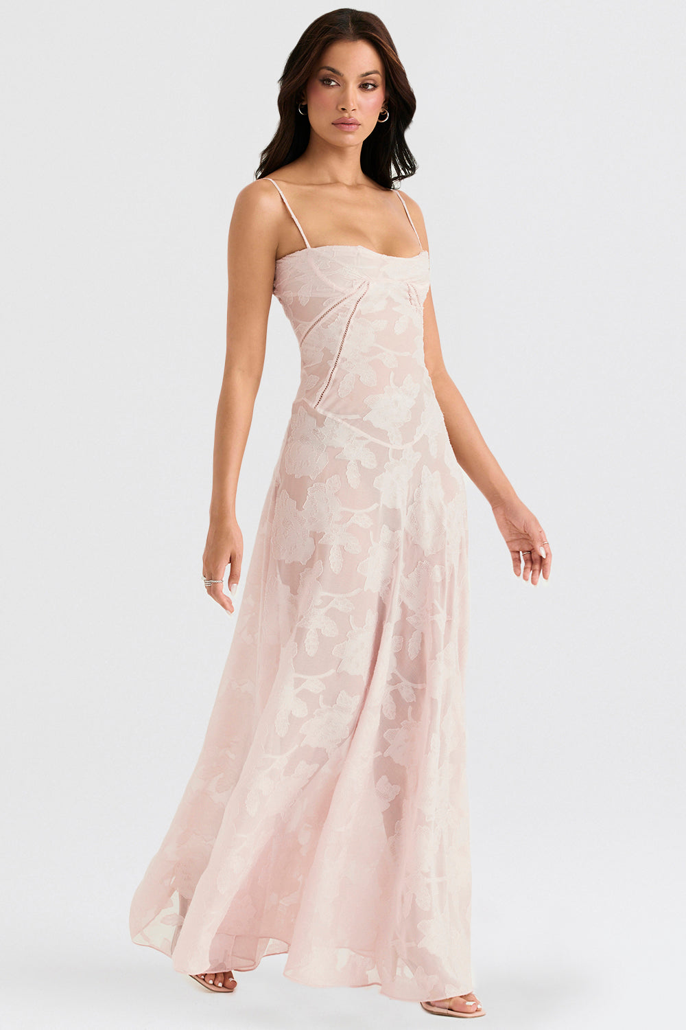 Paulette™ | Elegante Vestido Largo con Corsé
