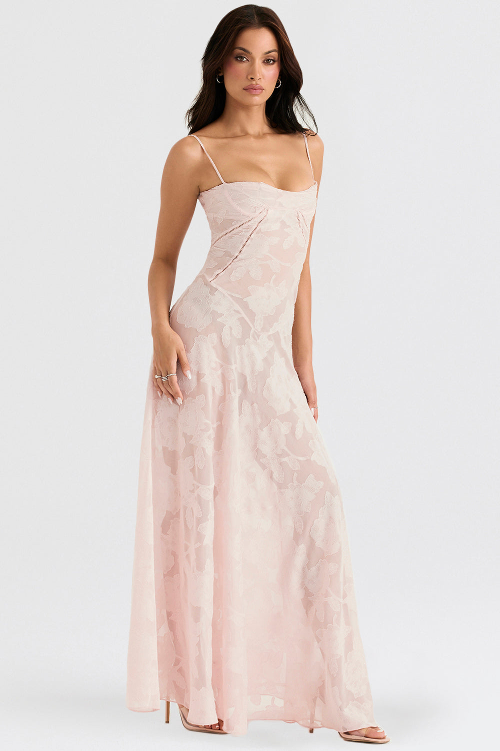 Paulette™ | Elegante Vestido Largo con Corsé