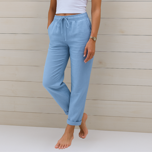 Anne | Pantalones Premium de Lino Transpirable con Elasticidad (Copia)