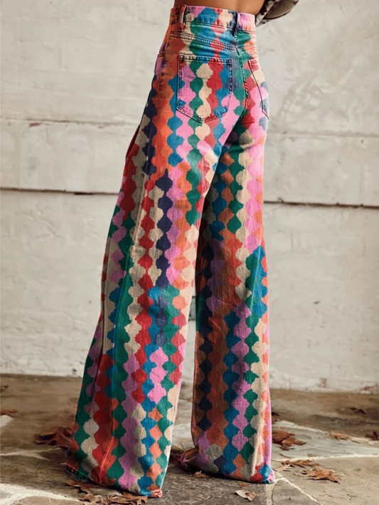 Amélie | Pantalón Bohemio de Primavera