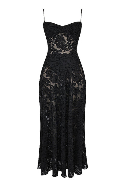 Paulette™ | Elegante Vestido Largo con Corsé