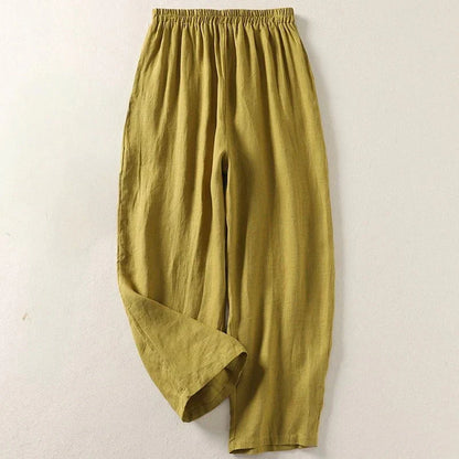 Tamara - Pack de 5 Pantalones Ligeros de Lino