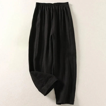 Tamara - Pack de 5 Pantalones Ligeros de Lino