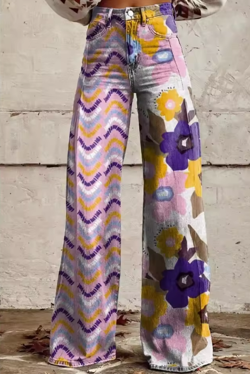 Isadora | Pantalones Florales de Primavera