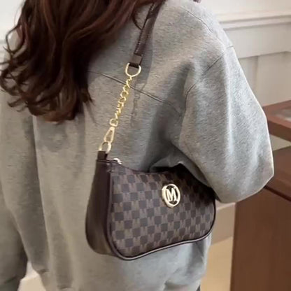 Bolso de Hombro Chic Vintage Inspirado en Francia para Mujer