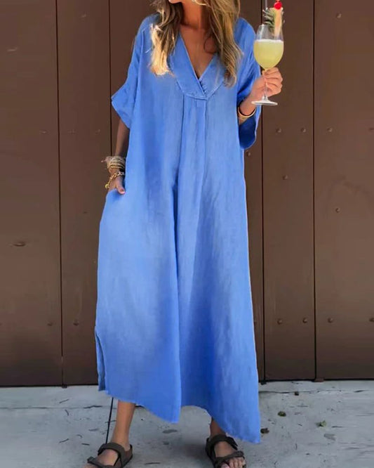 SAENE™ | Vestido Casual de Algodón