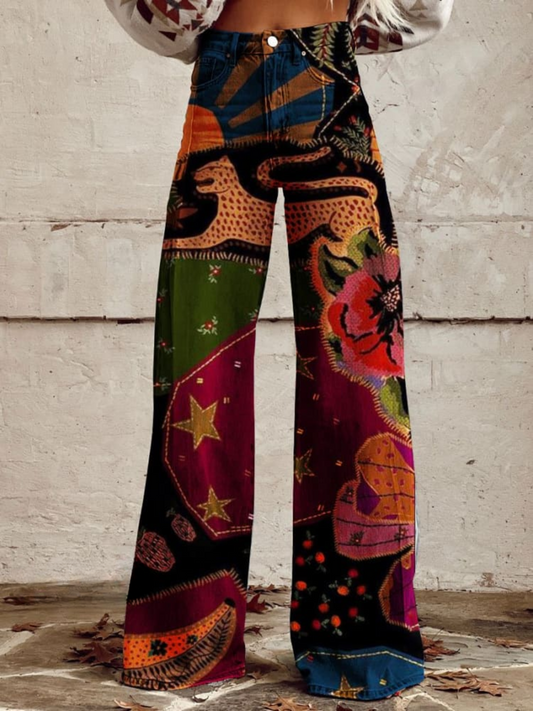 Léna | Pantalón Boho Vintage