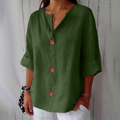 Carolina™ | Camisa de lino ligera y fresca para días soleados