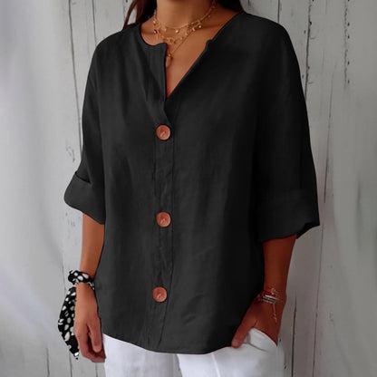 Carolina™ | Camisa de lino ligera y fresca para días soleados