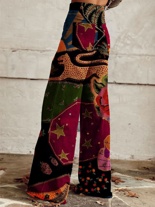 Léna | Pantalón Boho Vintage