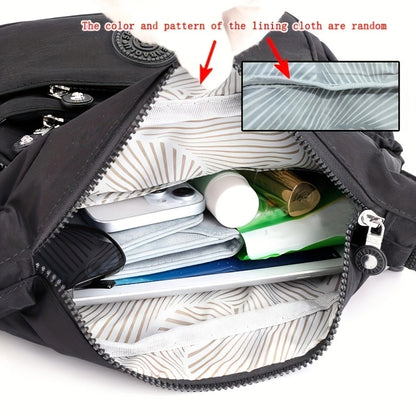 Bolso de Mano de Nylon para Mujer