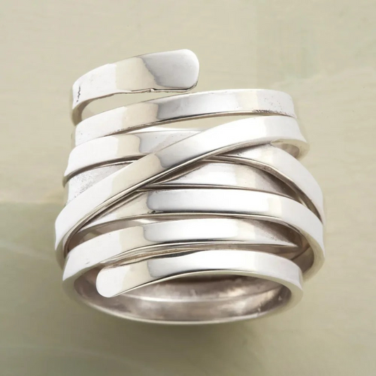 Anillo Vintage Dikke Laag de Plata