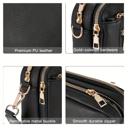 Bolso de Hombro Cuadrado de Moda para Mujer