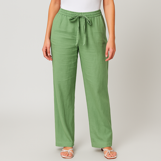 Joya del Sol™	| Pantalón moderno de lino ligero