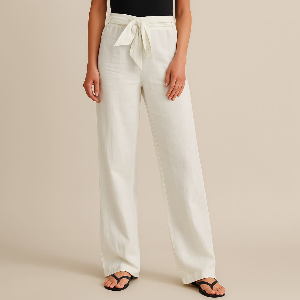 Joya del Sol™	| Pantalón moderno de lino ligero