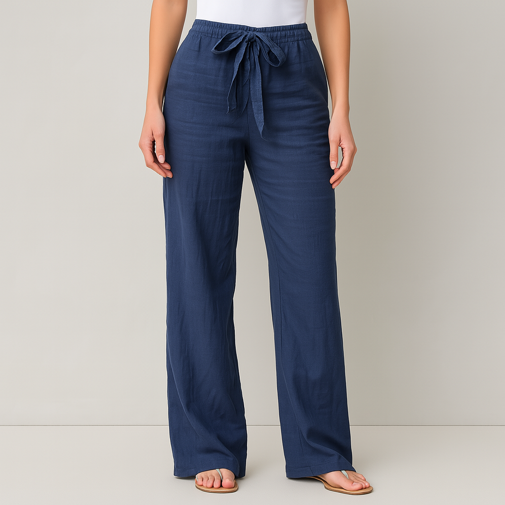 Joya del Sol™	| Pantalón moderno de lino ligero