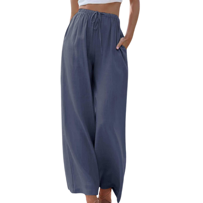 Joya del Sol™ | Pantalón elegante de algodón y lino