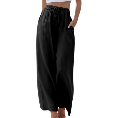 Joya del Sol™ | Pantalón elegante de algodón y lino