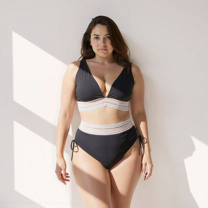 Luz | Conjunto de bikini de talle alto