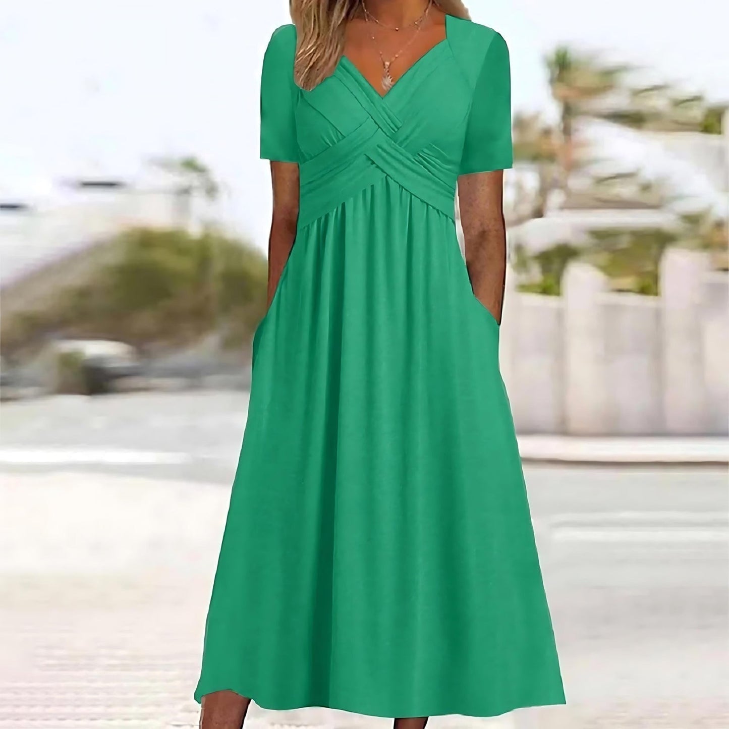Jasmine – Vestido casual con toque femenino