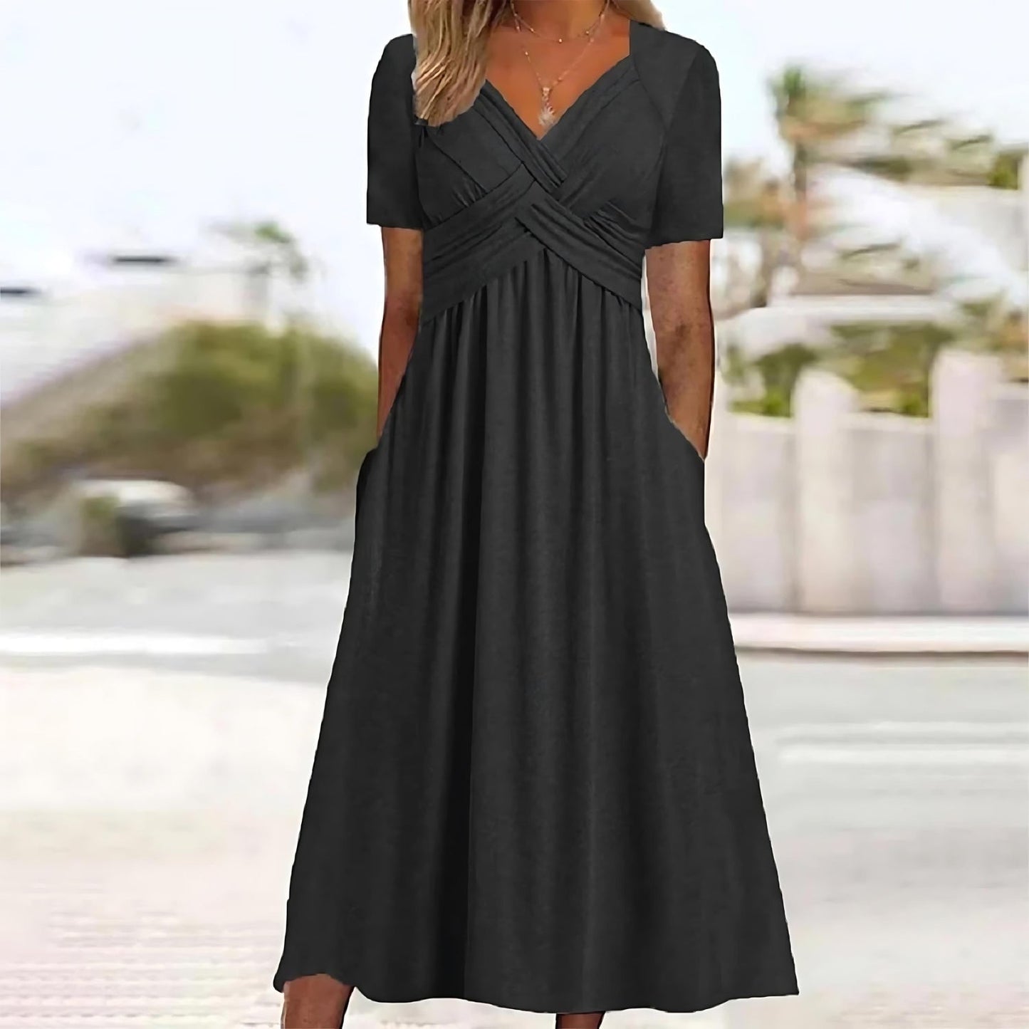 Jasmine – Vestido casual con toque femenino