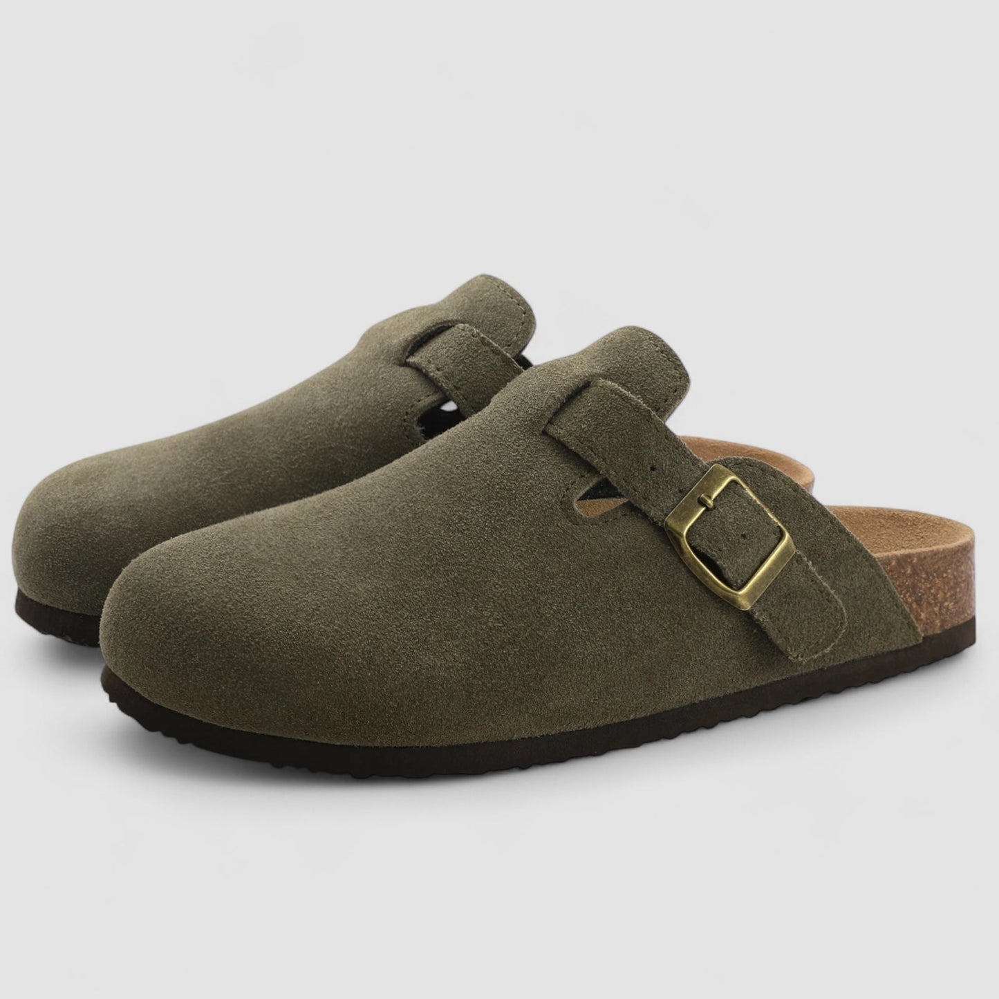 Livia | Zapatillas cómodas de ante con soporte ortopédico
