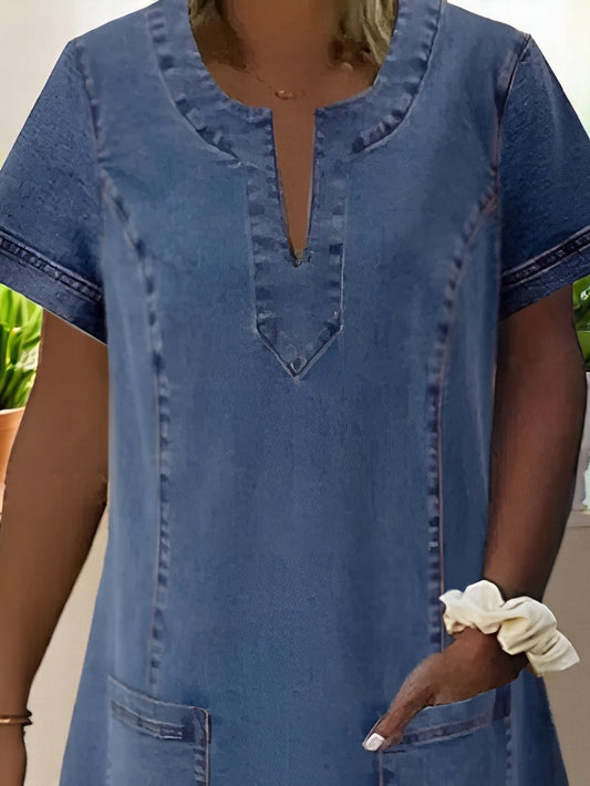 Gilja™ | Vestido Casual de Denim