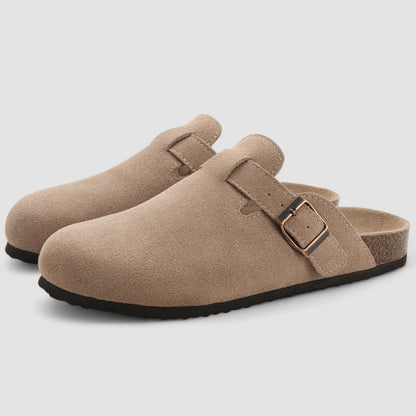 Livia | Zapatillas cómodas de ante con soporte ortopédico