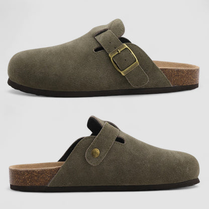 Livia | Zapatillas cómodas de ante con soporte ortopédico
