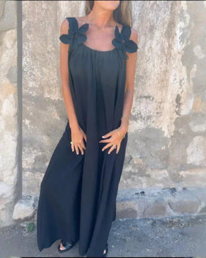 Saskia™ | Maxi Vestido con Estampado Floral