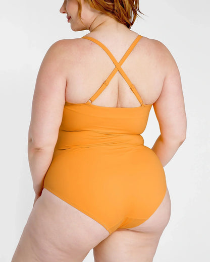 Valentina™ Traje de Baño Moldeador con Corte en U y Aro