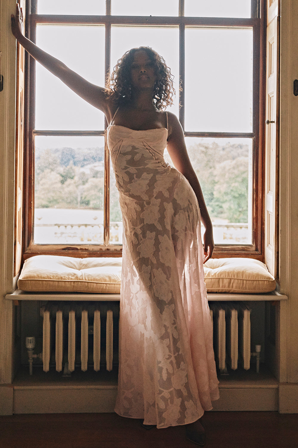 Paulette™ | Elegante Vestido Largo con Corsé