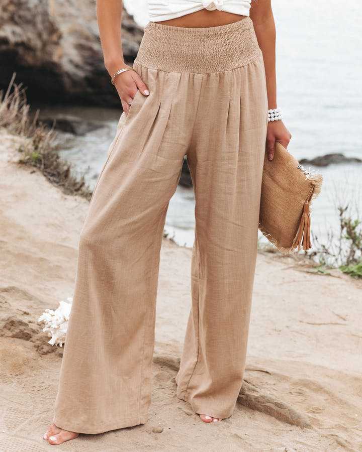 Aileen | Pantalones Anchos de Playa