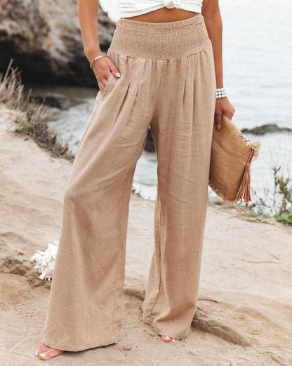 Aileen | Pantalones Anchos de Playa