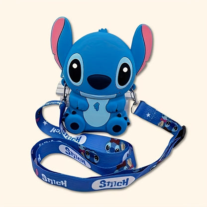 Bolso de Hombro con Estampado de Cartoon