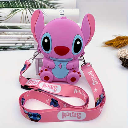 Bolso de Hombro con Estampado de Cartoon