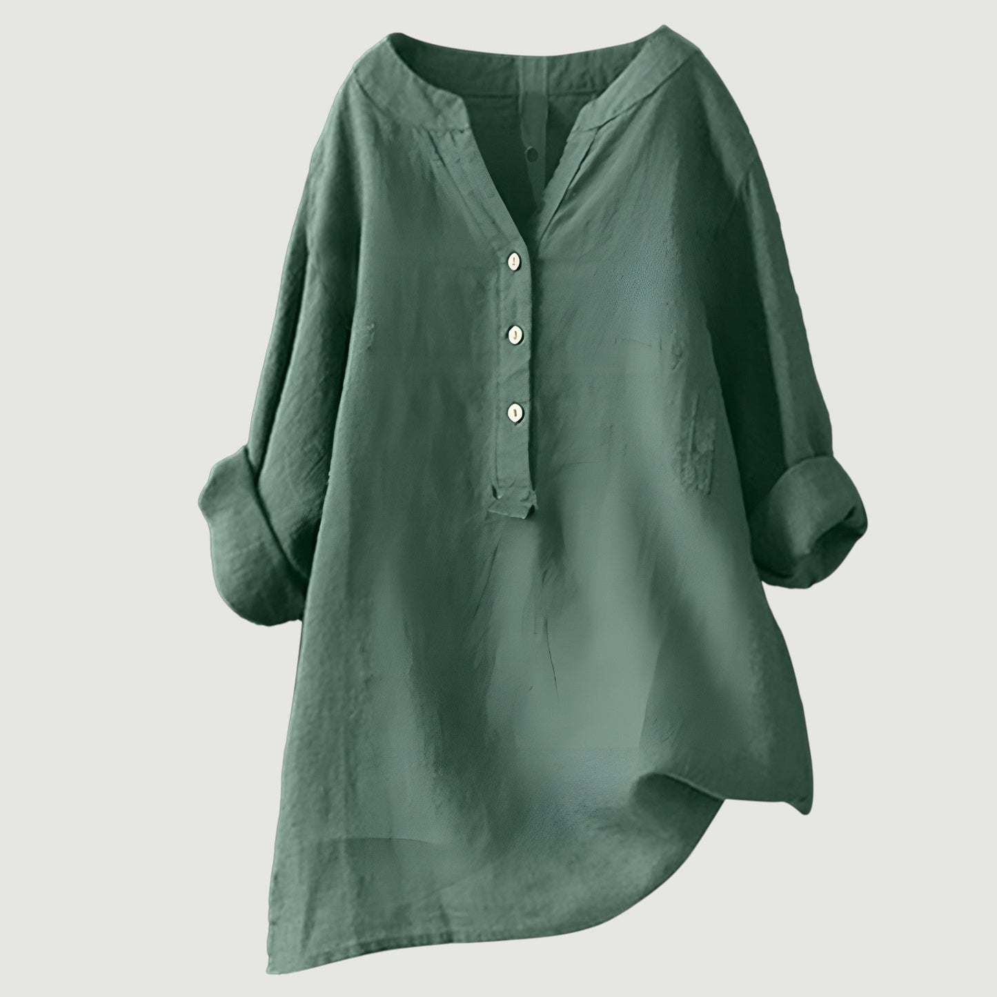 Camille | Blusa de lino elegante y vibrante